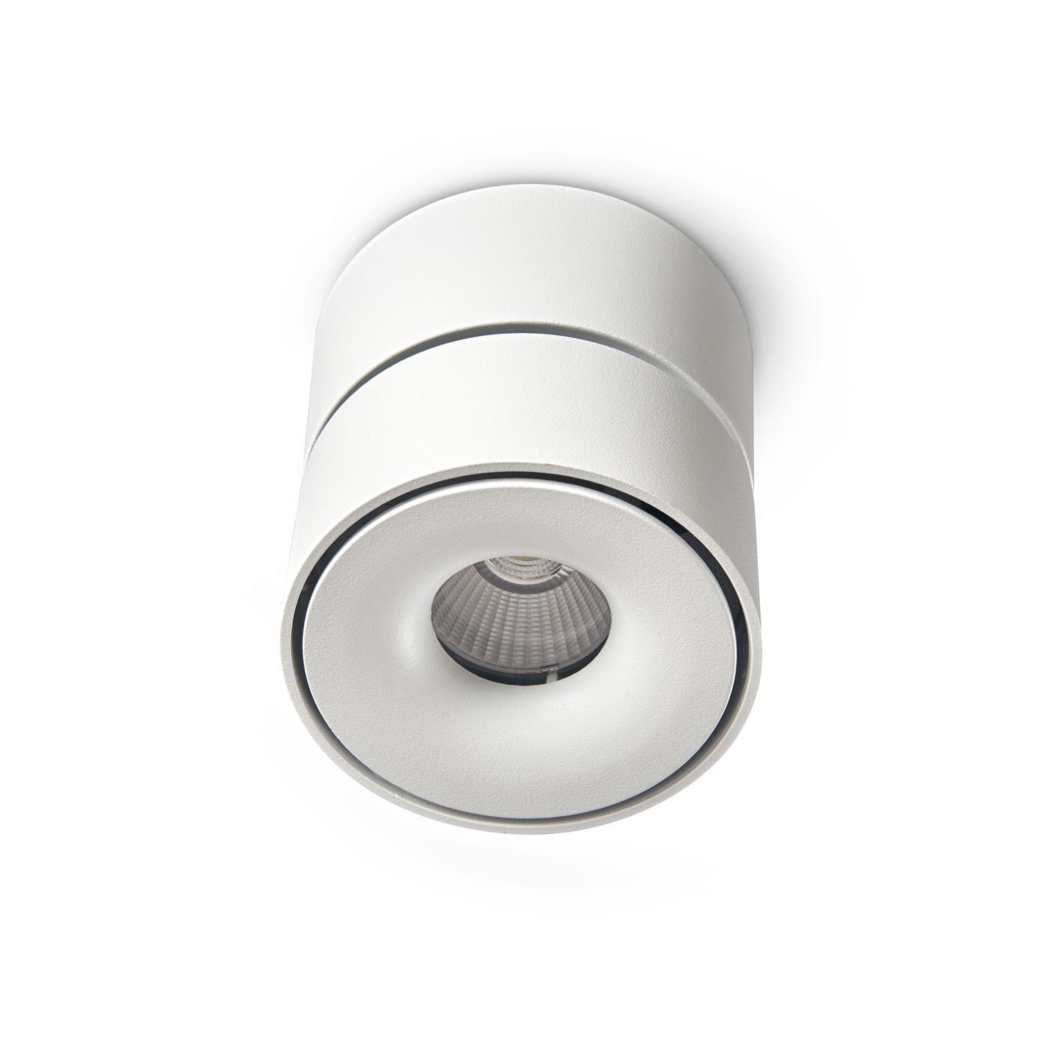 Ruchoma tuba sufitowa ściemnialna okrągła biała 10.5W 3000K