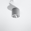 Oprawa natynkowa tuba LED szara TIUBE AR111