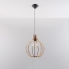 Lampa wisząca skandynawska drewniana ARANCIA