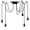 Lampa wisząca pająk  5 opraw na E27