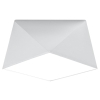 Plafon geometryczny sufitowy biały HEXA 25 cm