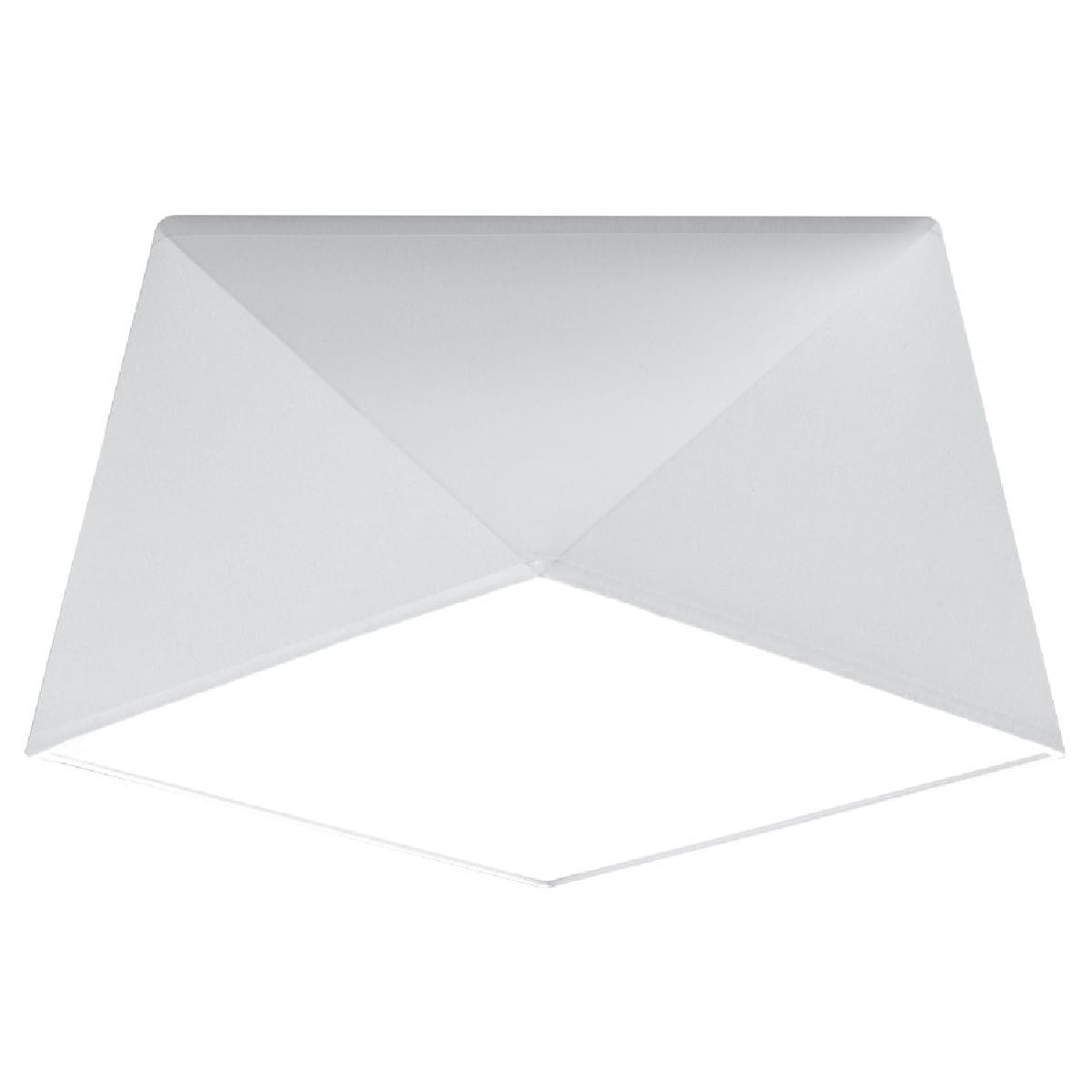 Plafon geometryczny sufitowy biały HEXA 25 cm
