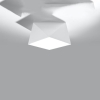 Plafon geometryczny sufitowy biały HEXA 25 cm