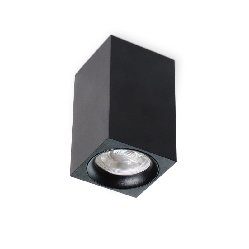 Oprawa halogenowa MANGO kwadratowa GU10 czarna