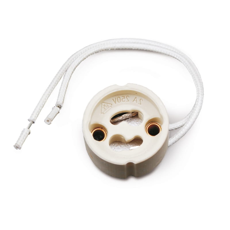 Oprawka ceramiczna na żarówkę GU10