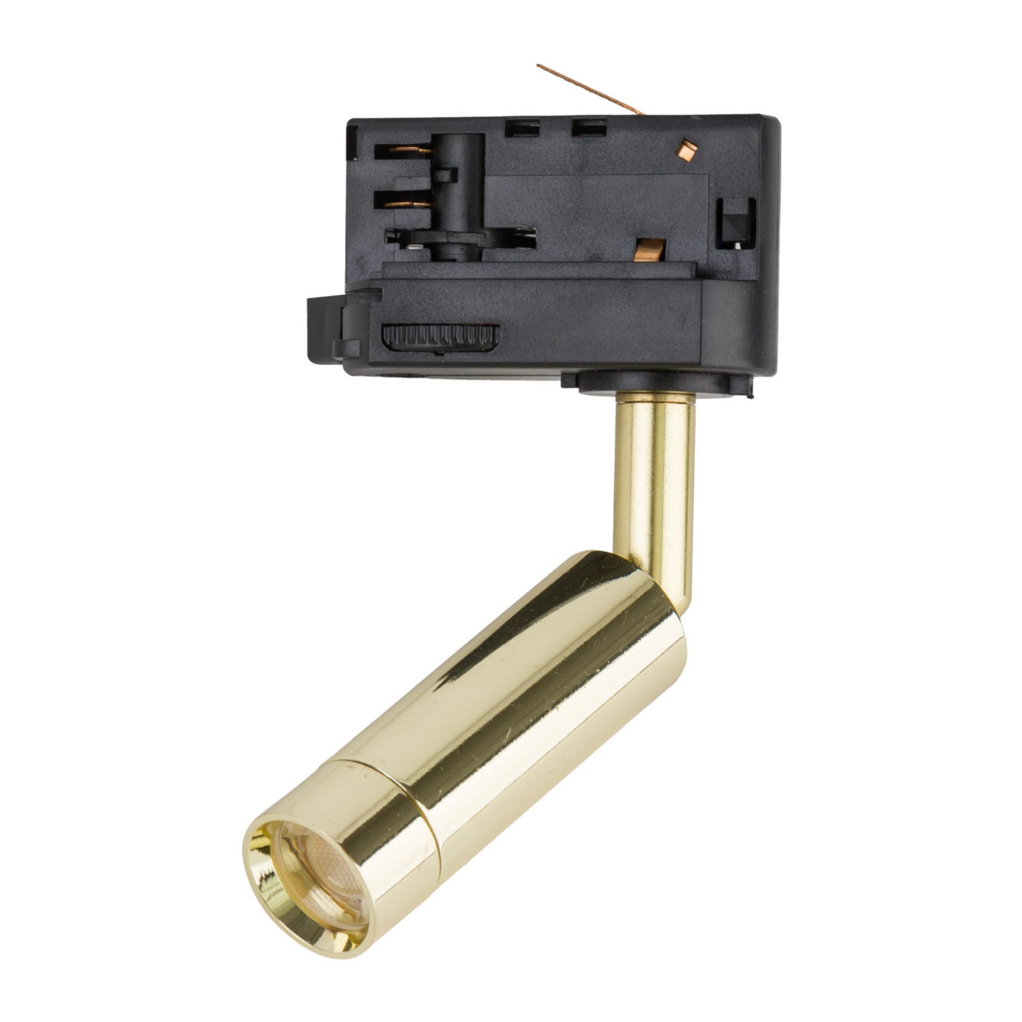 Lampa na szyne złota 3-fazowa TRACER na żarówkę G9