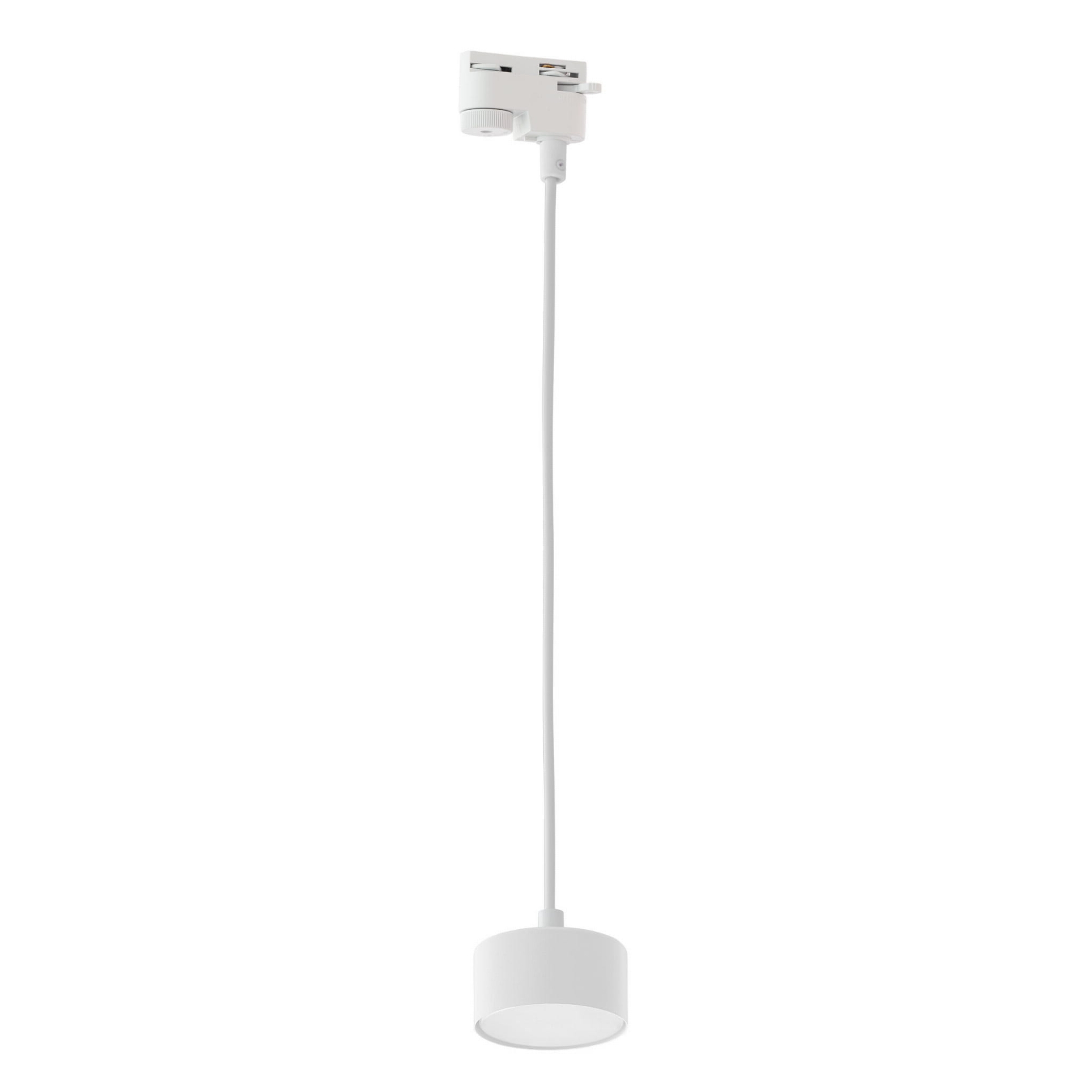 Lampa wisząca do szynoprzewodu biała TRACER na żarówkę GX53 1-fazowa