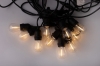 Girlanda ogrodowa na prąd zwieszana 10m + 10 żarówek E27 1W 2700K