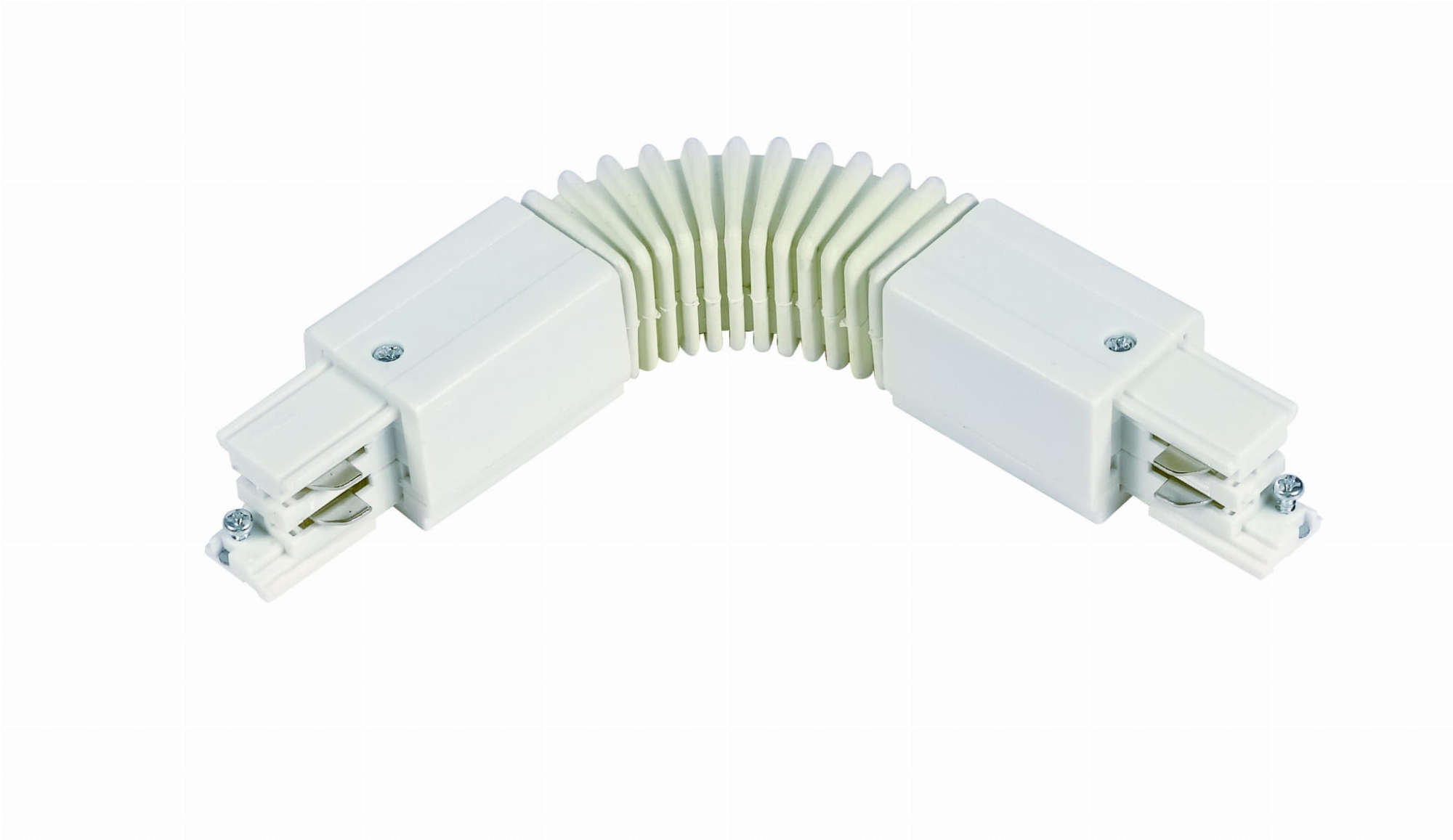 Łącznik elastyczny do szynoprzewodów biały 3 fazowy