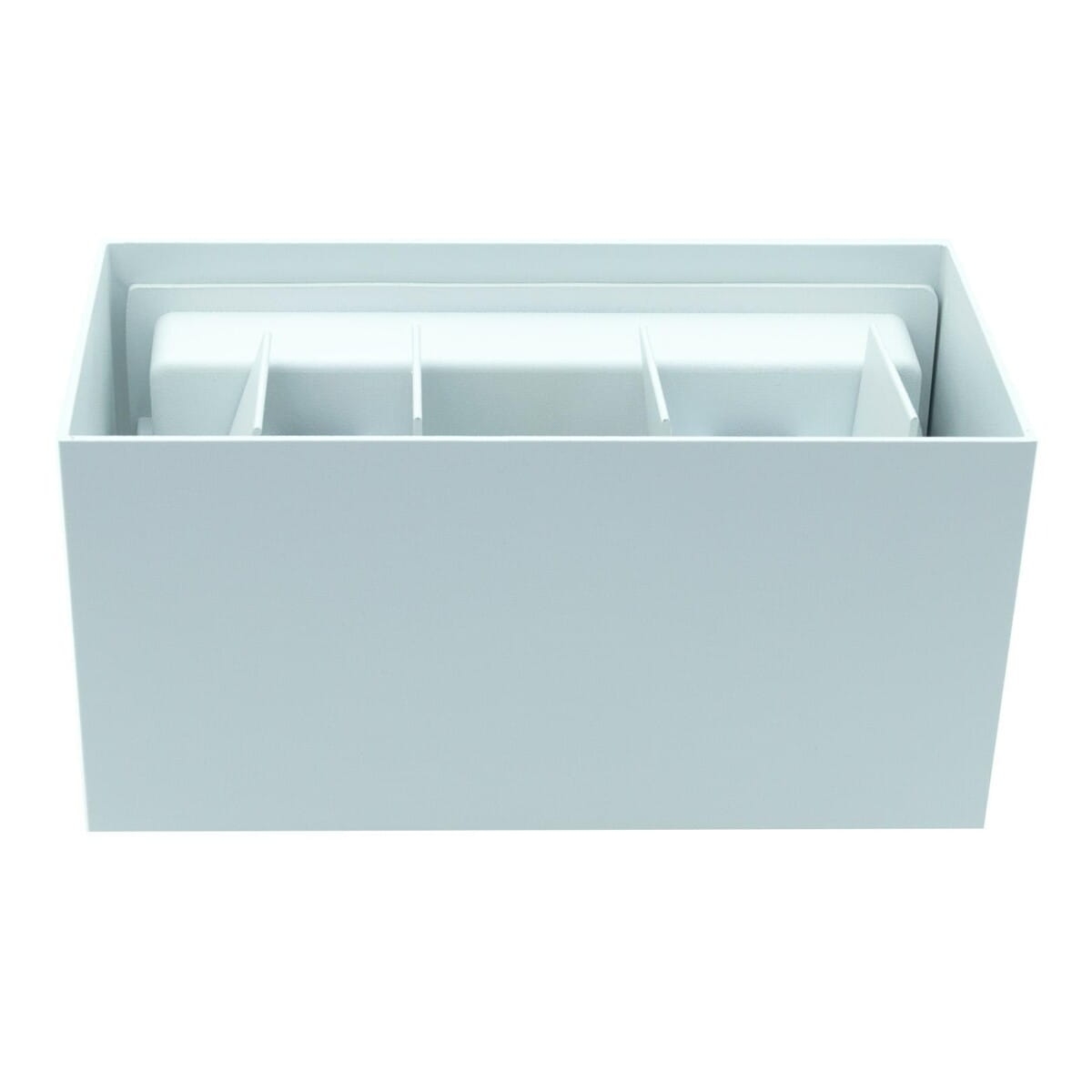 Kinkiet zewnętrzny góra dół biały LEO II 4x3W 4000K