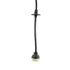 Lampa wisząca na szynę czarna CHLOE SLIM MR11 3-fazowa