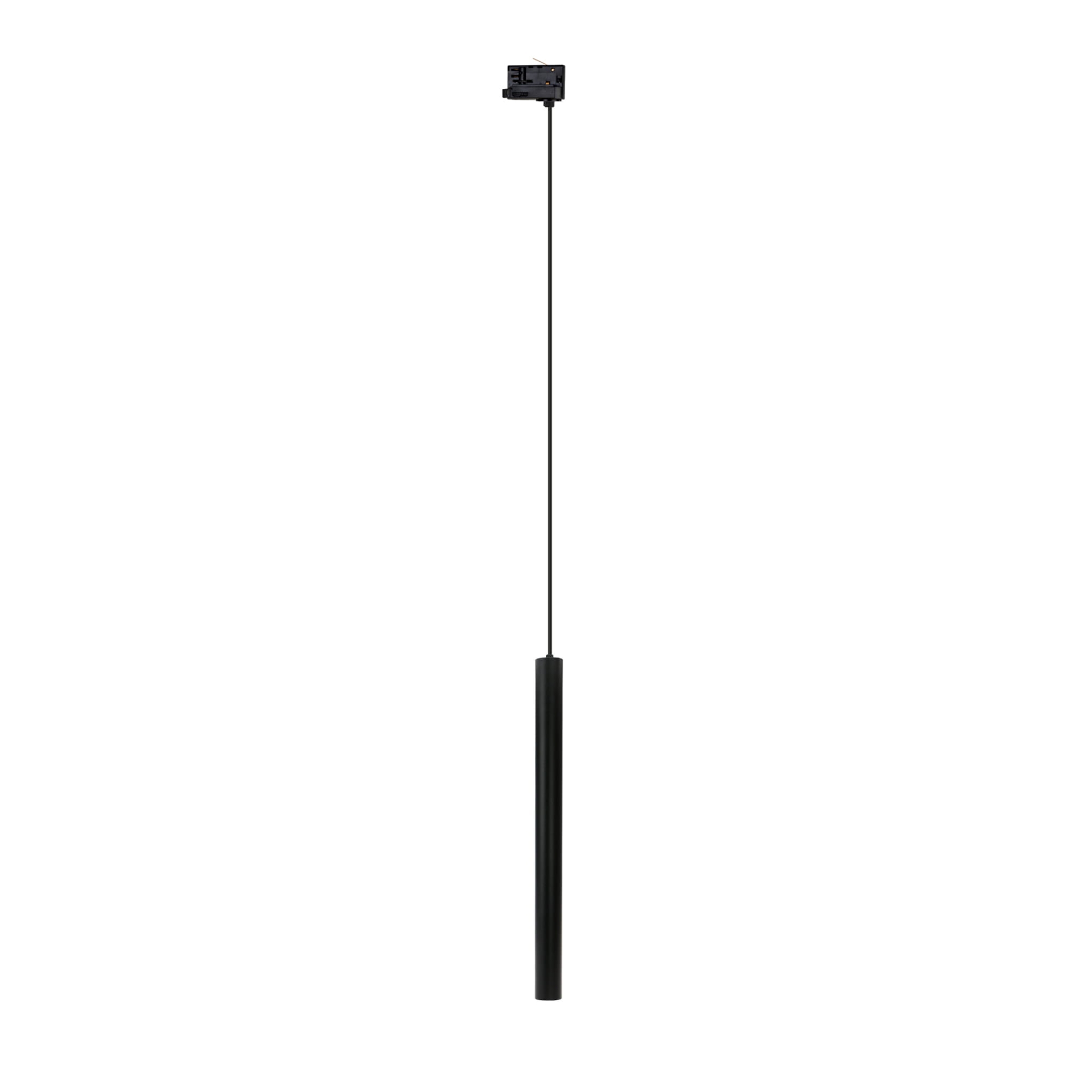 Lampa wisząca na szynę czarna CHLOE SLIM MR11 3-fazowa