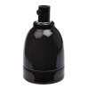 Oprawka ceramiczna E27 czarna
