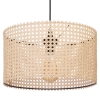 Lampa plecionka wiedeńska rattanowa 1xE27