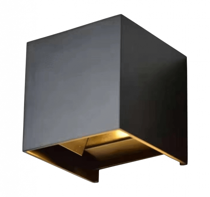 Oprawa elewacyjna góra dół antracyt 4000K 360lm