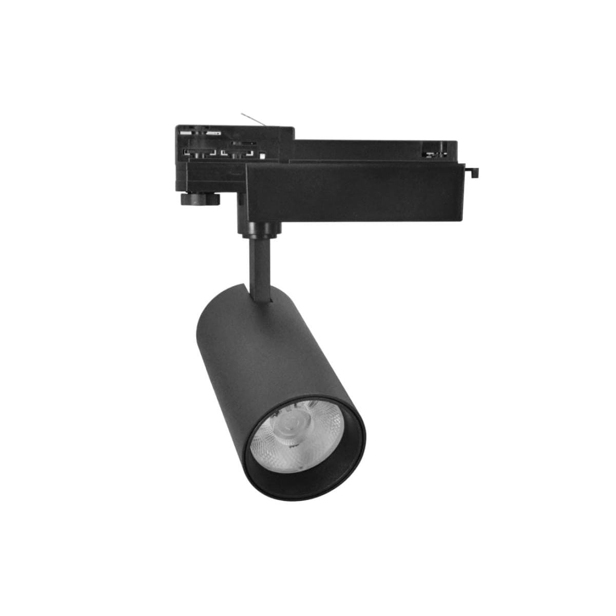 Reflektor LED szynowy czarny 10W 4000K 3 fazowa CRI 90 24 stopni