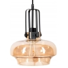 Lampa szklana wisząca ASANA amber