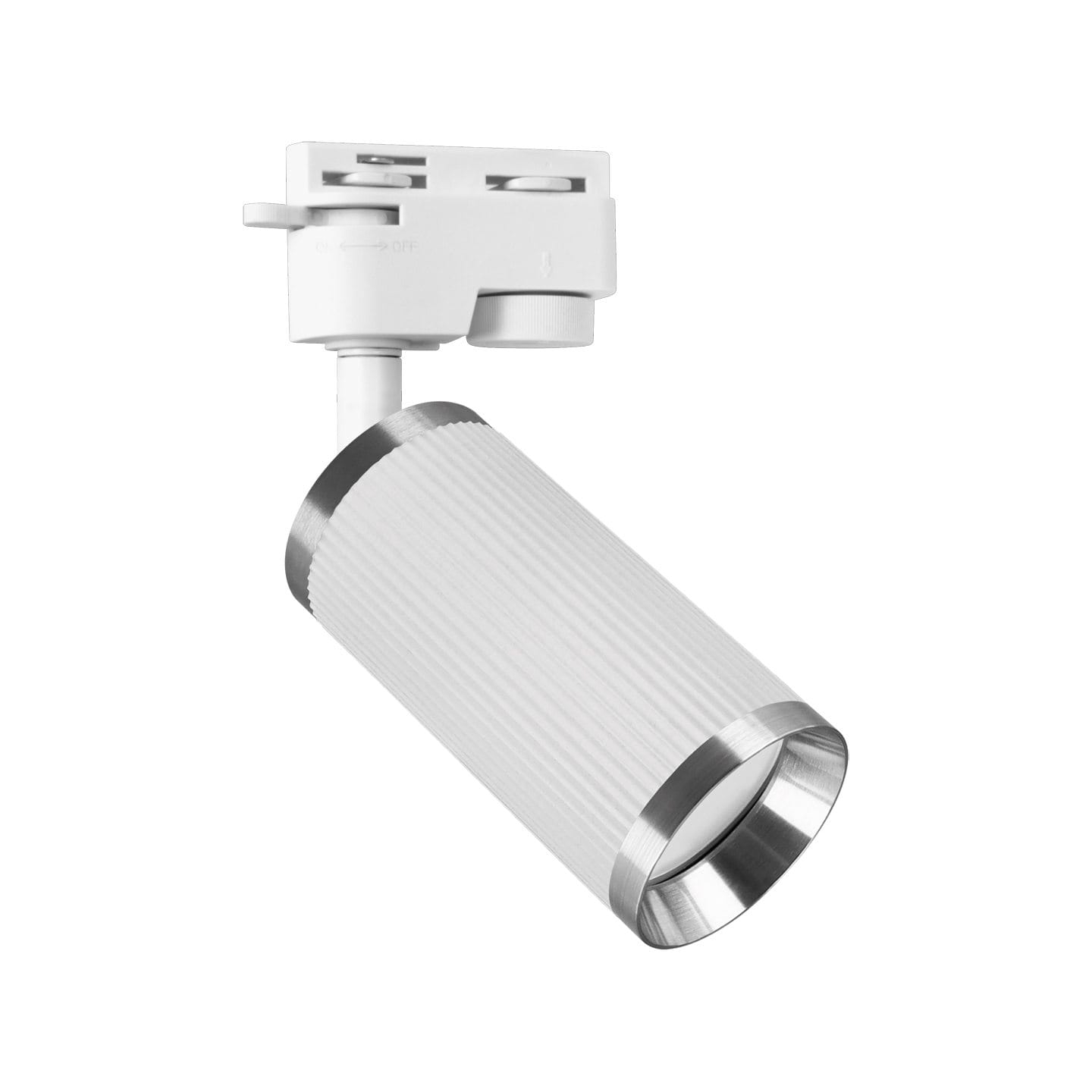 Reflektor do szynoprzewodu biały chrom FRIDA TRA 1xGU10 1 fazowy