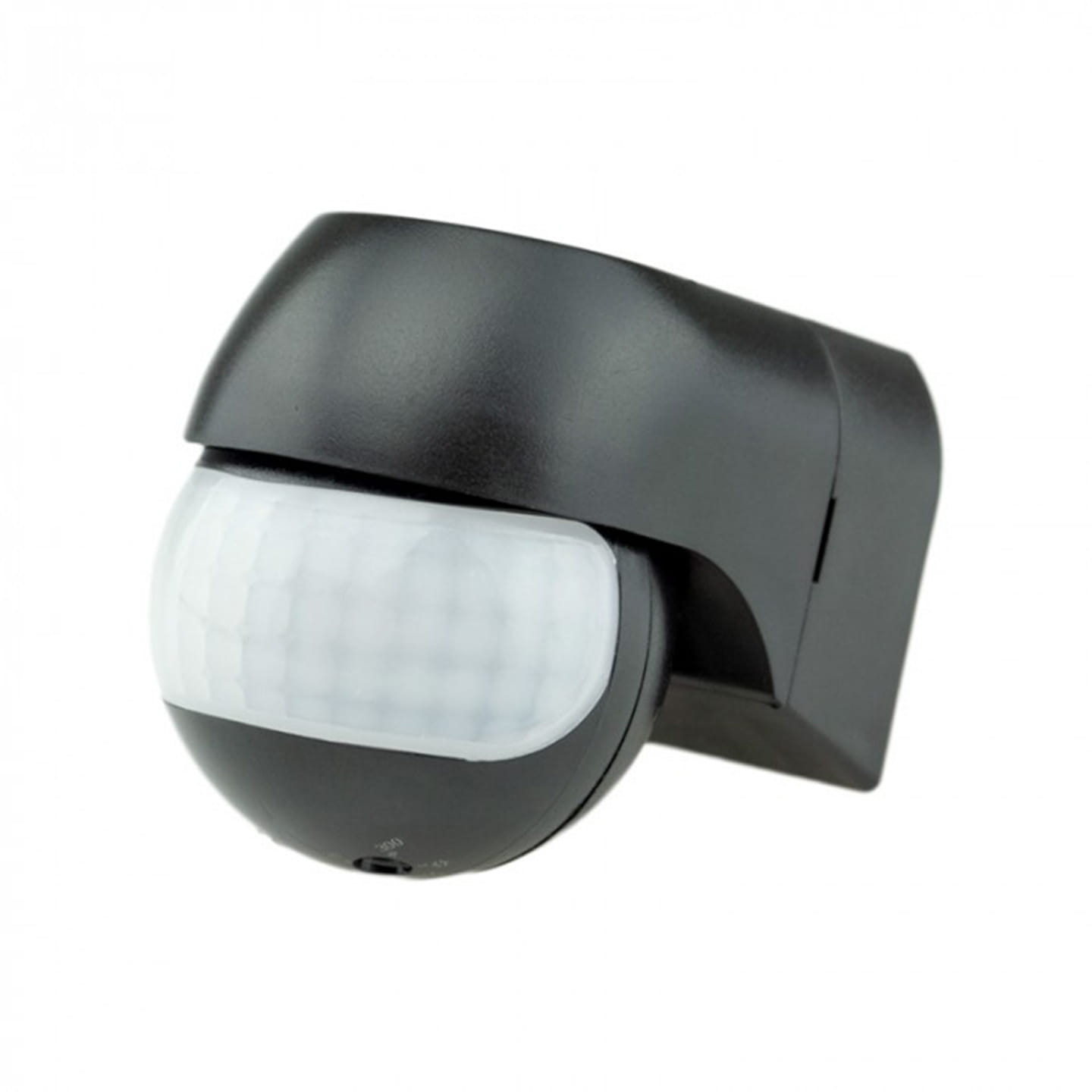 Czujnik ruchu do lampy zewnętrznej IP44 sensor PIR 180 stopni czarny.jpg