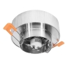 Oprawa wpuszczana srebrna walec 3cm GU10