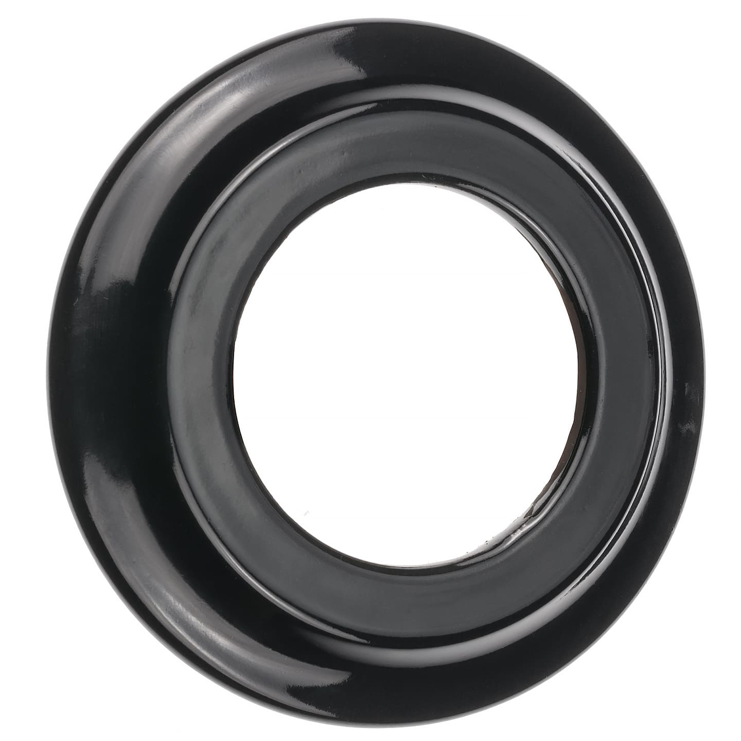 Ramka pojedyncza ceramiczna czarna retro