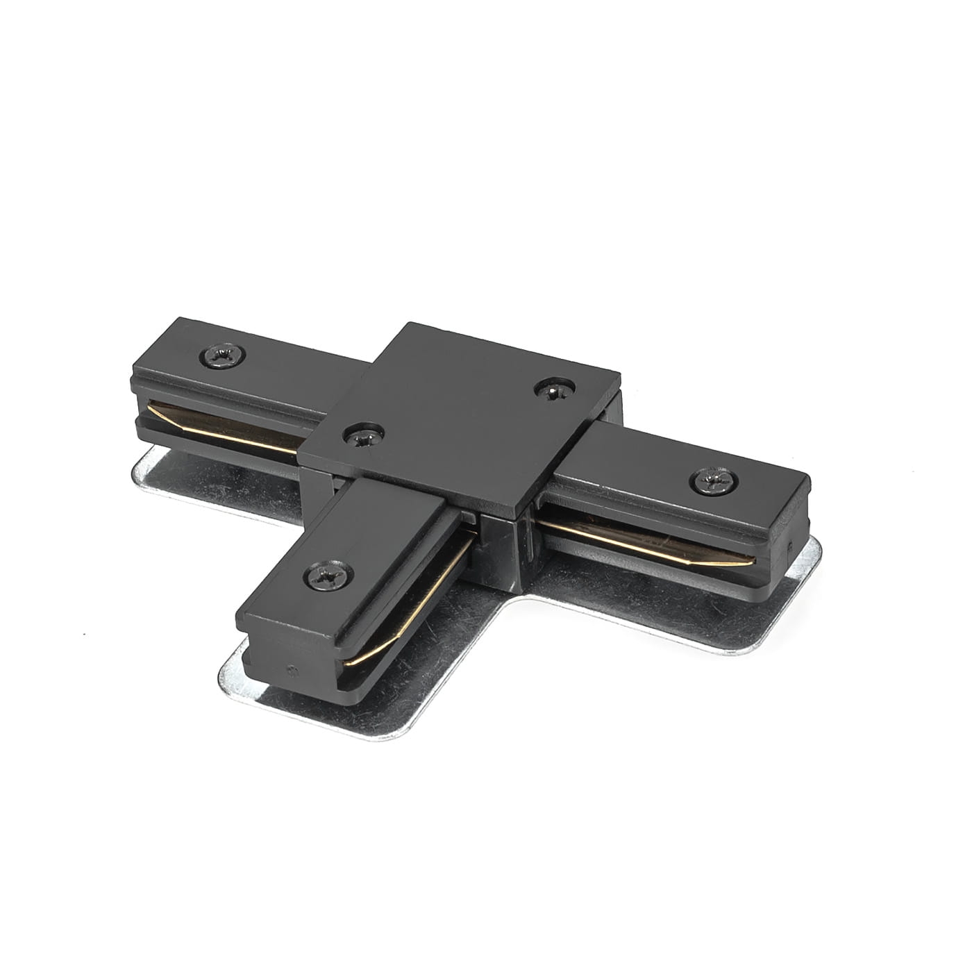 Łącznik T czarny do szynoprzewodów 1-fazowych