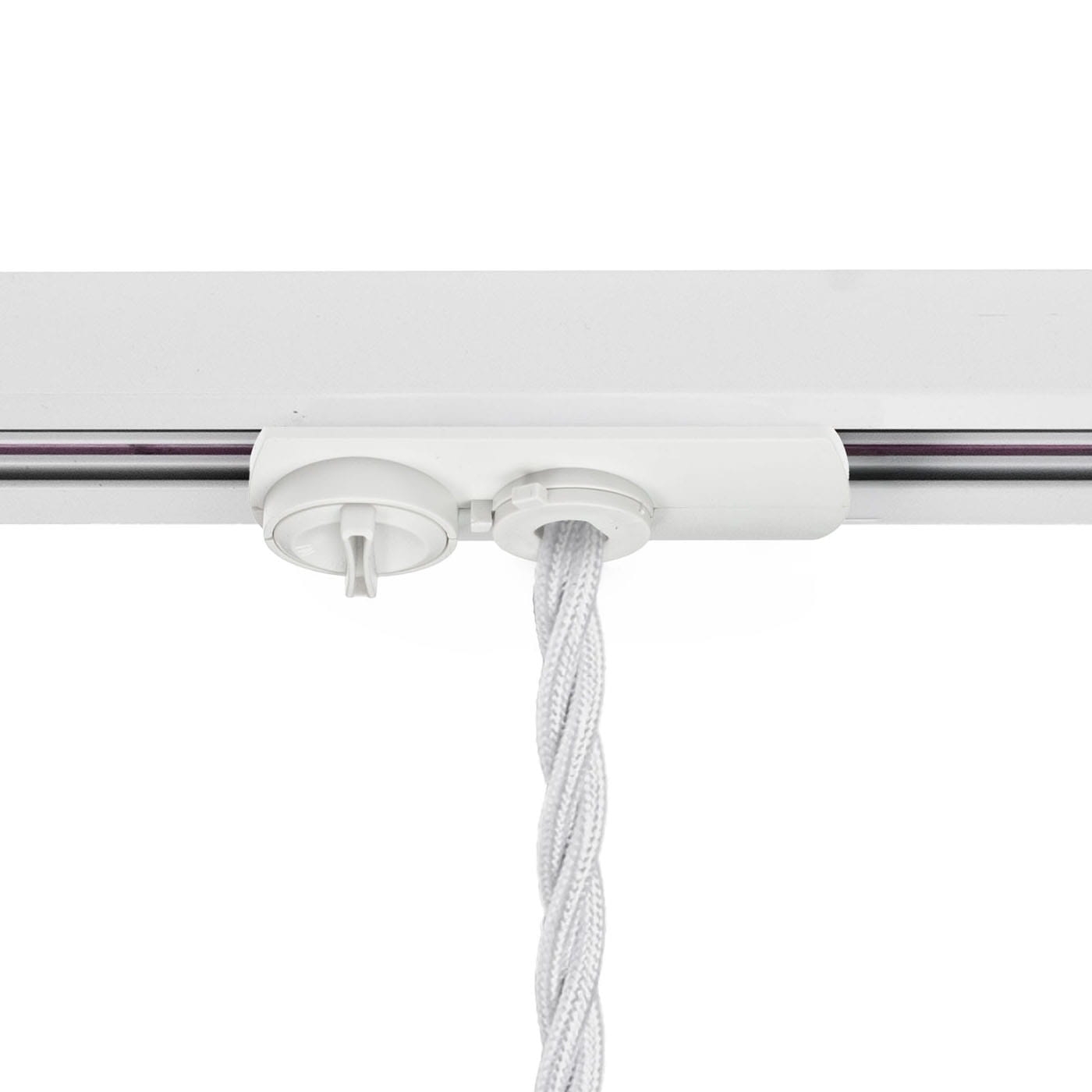 Adapter slim biały do do szynoprzewodów 1-fazowych