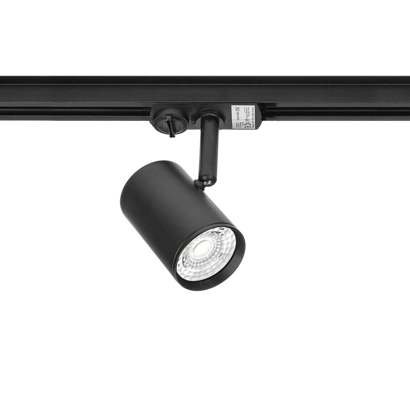 Oprawa PIVOT MINI czarna do szynoprzewodu 1-fazowego
