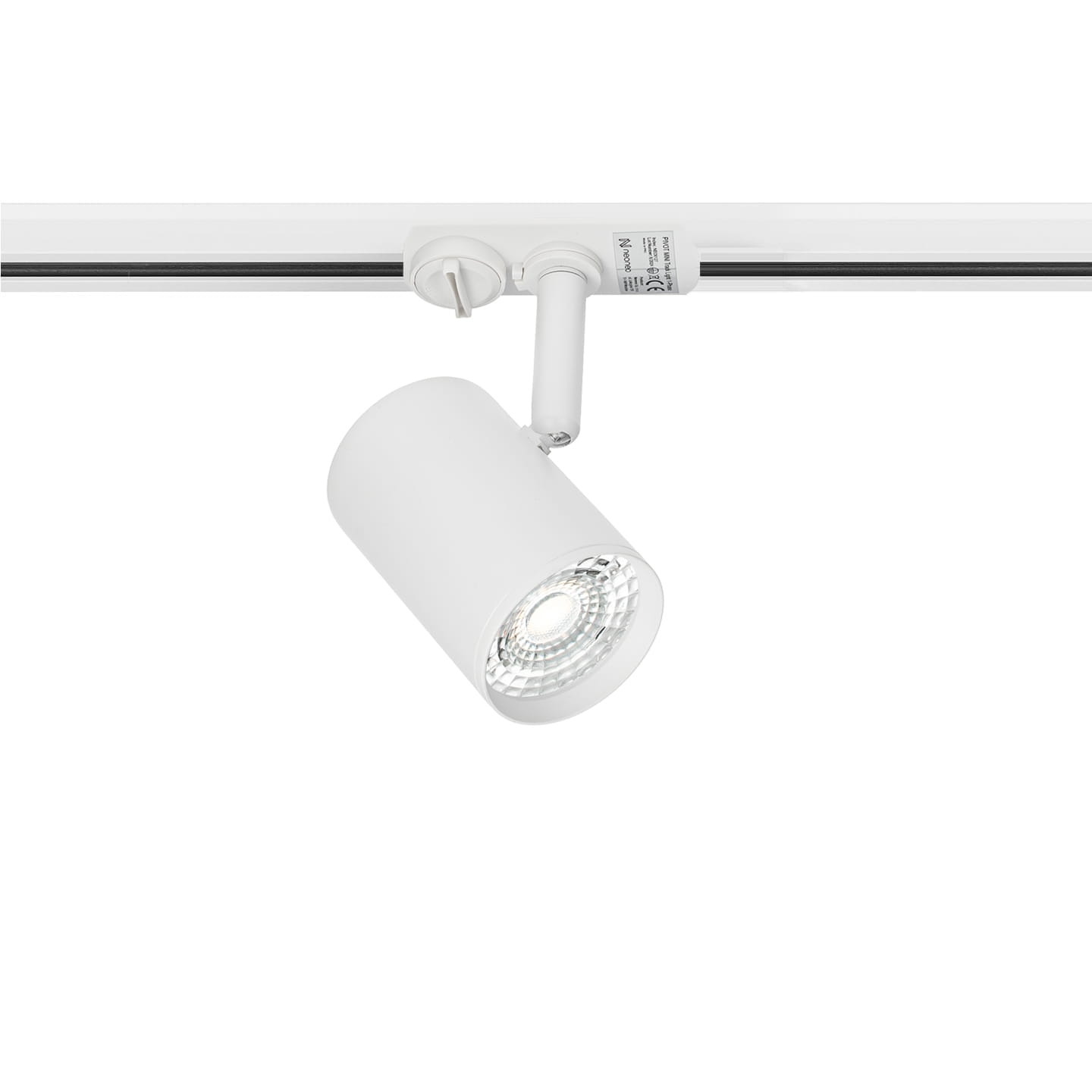 Oprawa PIVOT MINI biała do szynoprzewodu 1-fazowego