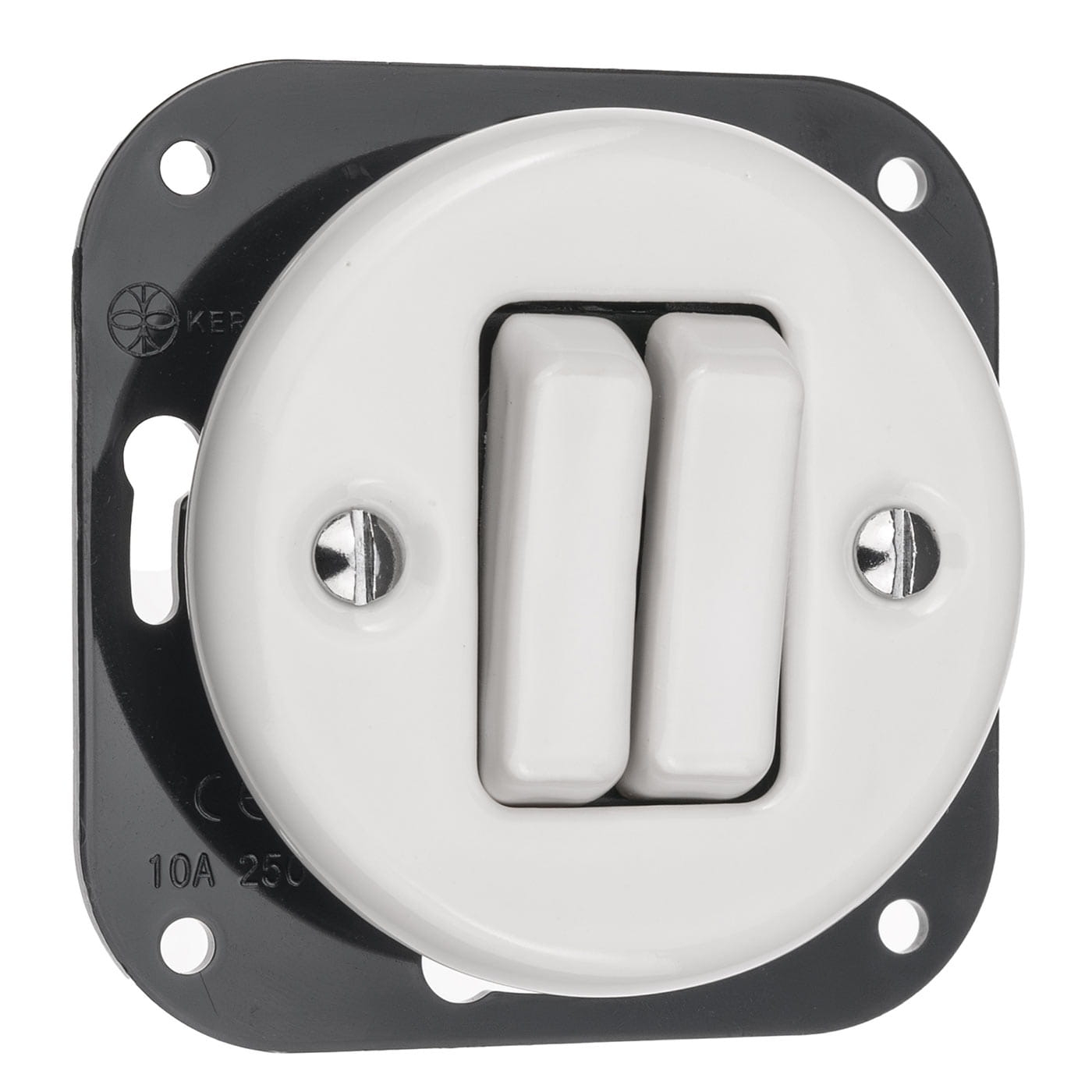 Włącznik-ceramiczny-podwójny-biały-do-ramki