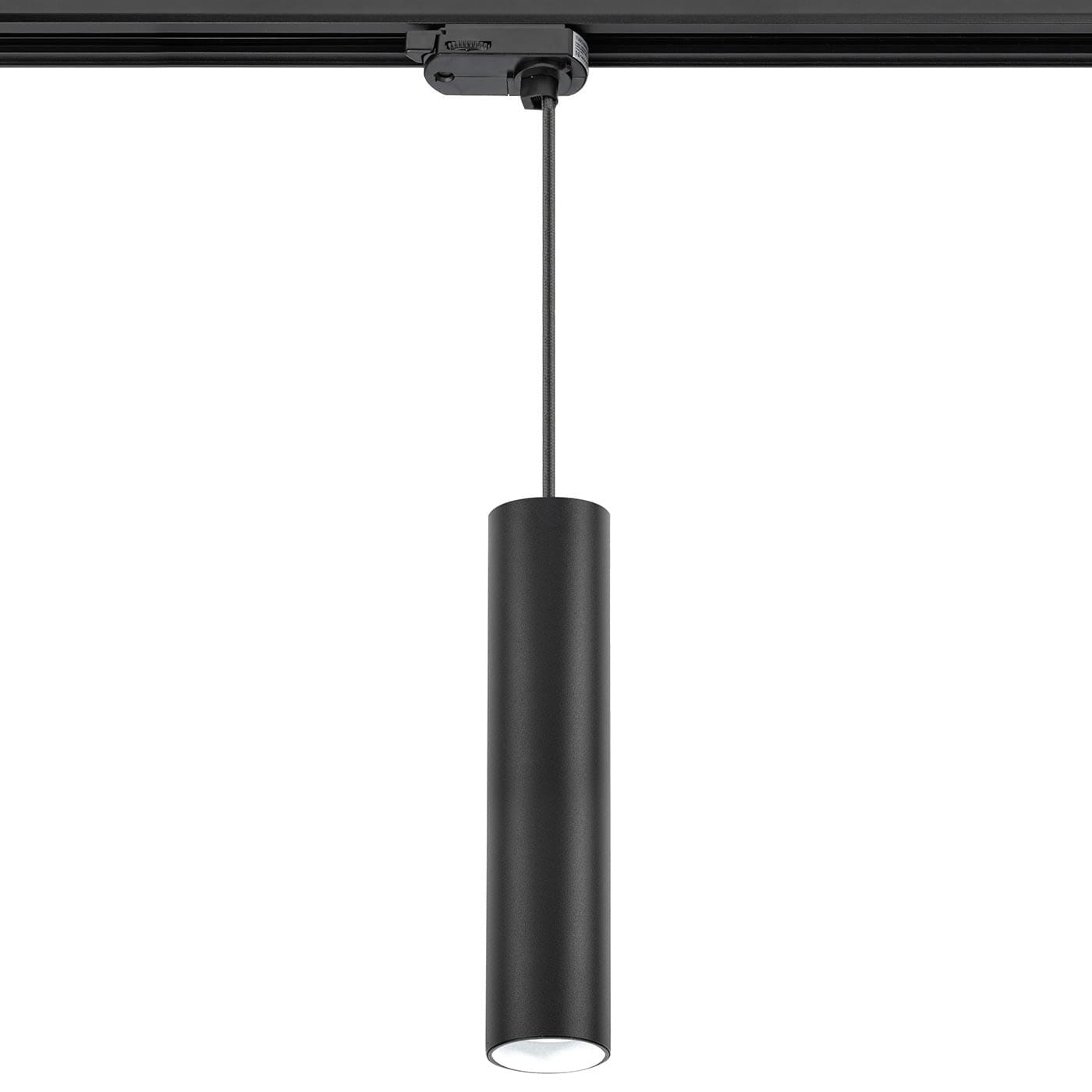 Oprawa TUBO czarna do szynoprzewodu 3-fazowego