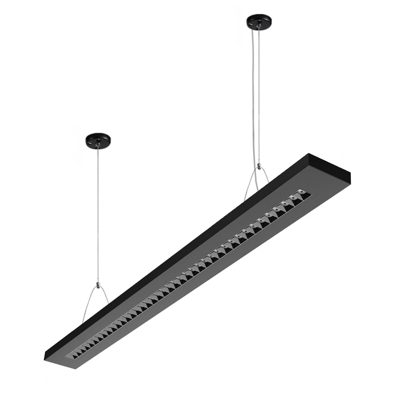 Lampa led nad biurko PLANK 40W CCT 120cm czarna miniaturka