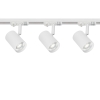 Lampy Szynowe 3 x Oprawa PIVOT MINI GU10 LED + szynoprzewód 1,5 m 1 fazowy