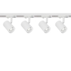 Oświetlenie Szynowe LED Zestaw 3 x Lampa PIVOT MINI biała + 2 x szyna 100cm