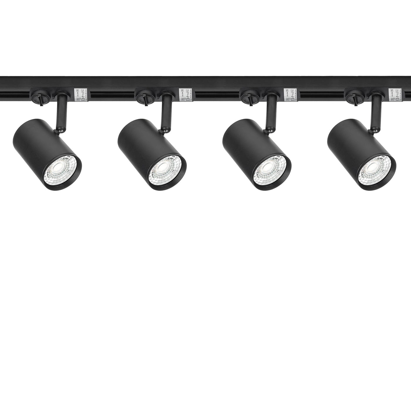 Zasilanie środkowe do szynoprzewodu Zestaw 4x oprawa Pivot Mini + 2 x szyna 1 m