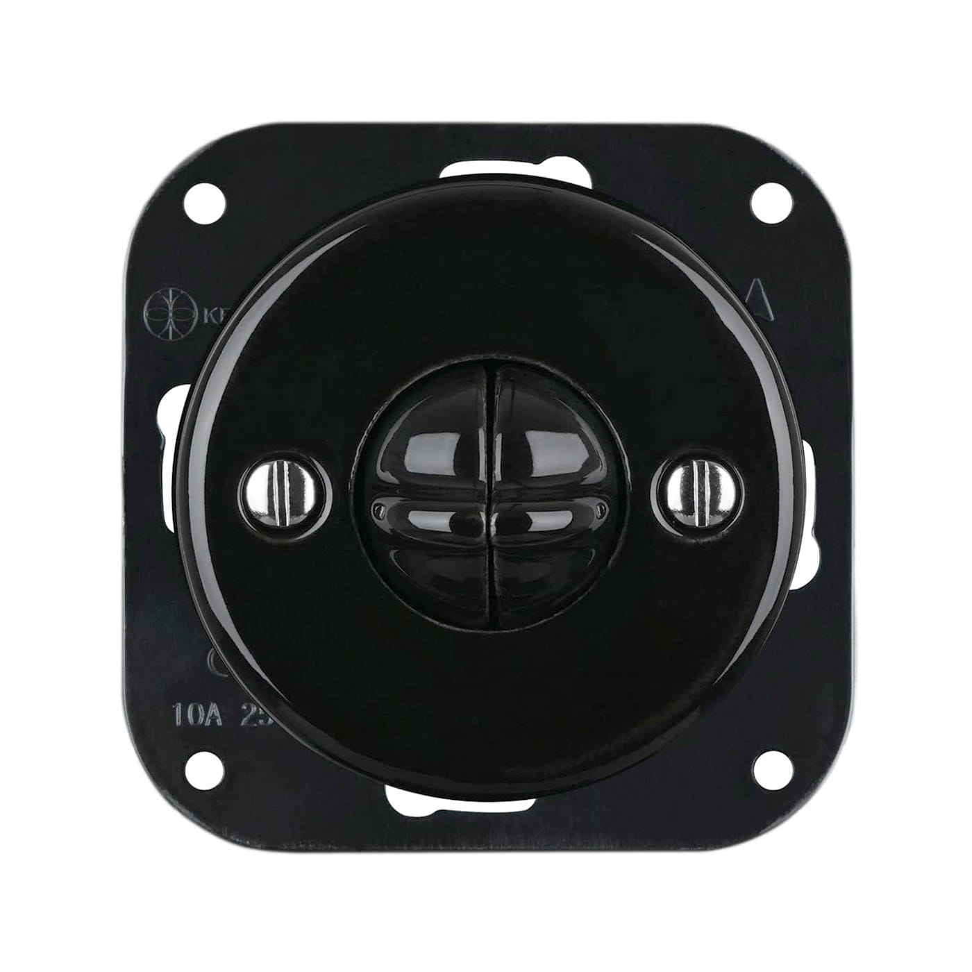 Włącznik-ceramiczny-pokrętłowy-schodowy-podwójny-czarny