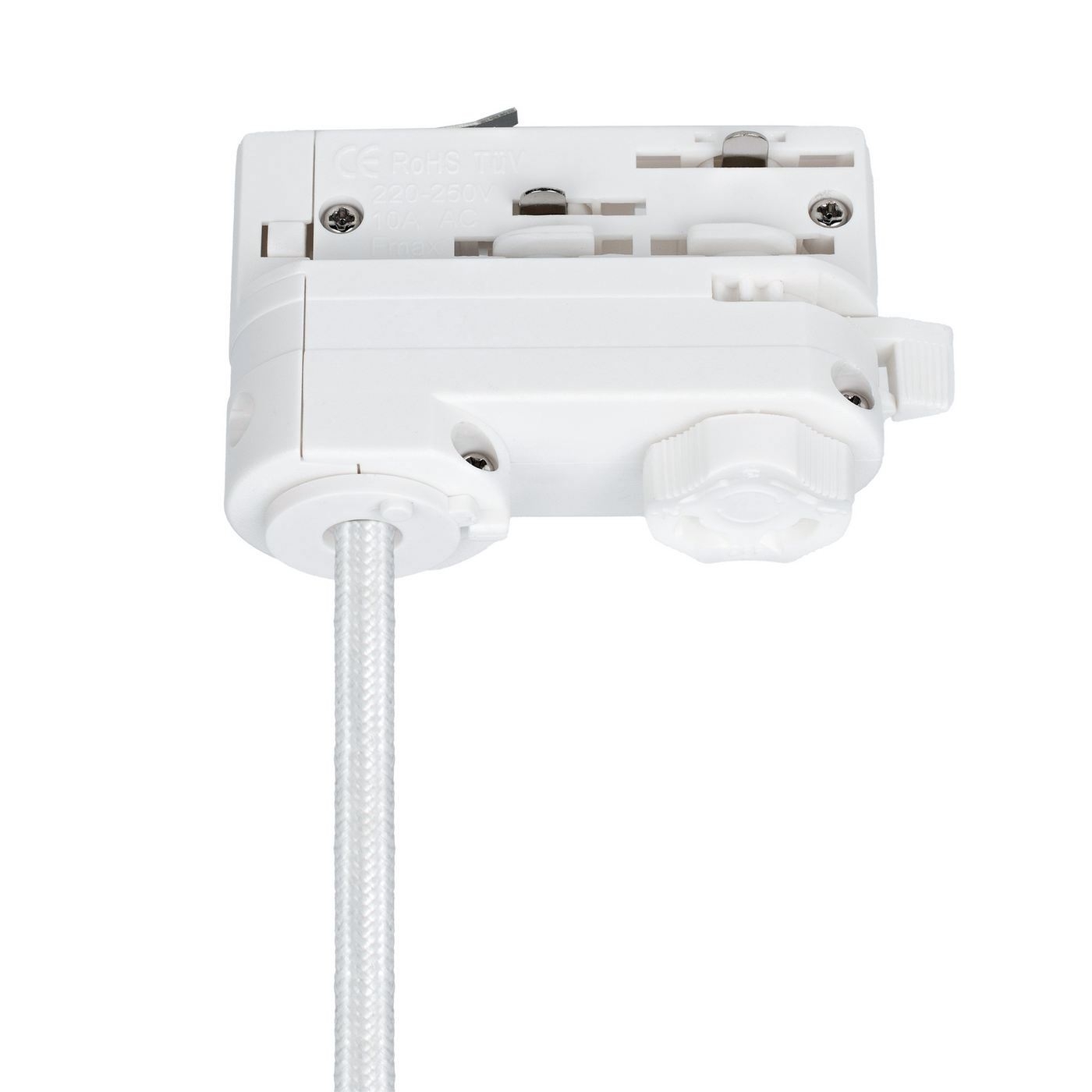 Adapter 3-fazowy biały do szynoprzewodów