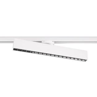 Oprawa szynowa liniowa AXON DOT 24W LED 45 cm biała 3000K 3-fazowa