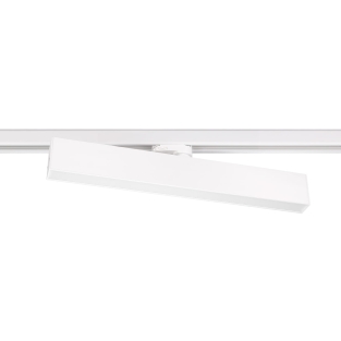 Oprawa szynowa podłużna AXON 20W LED 45 cm biała 3000K 3-fazowa