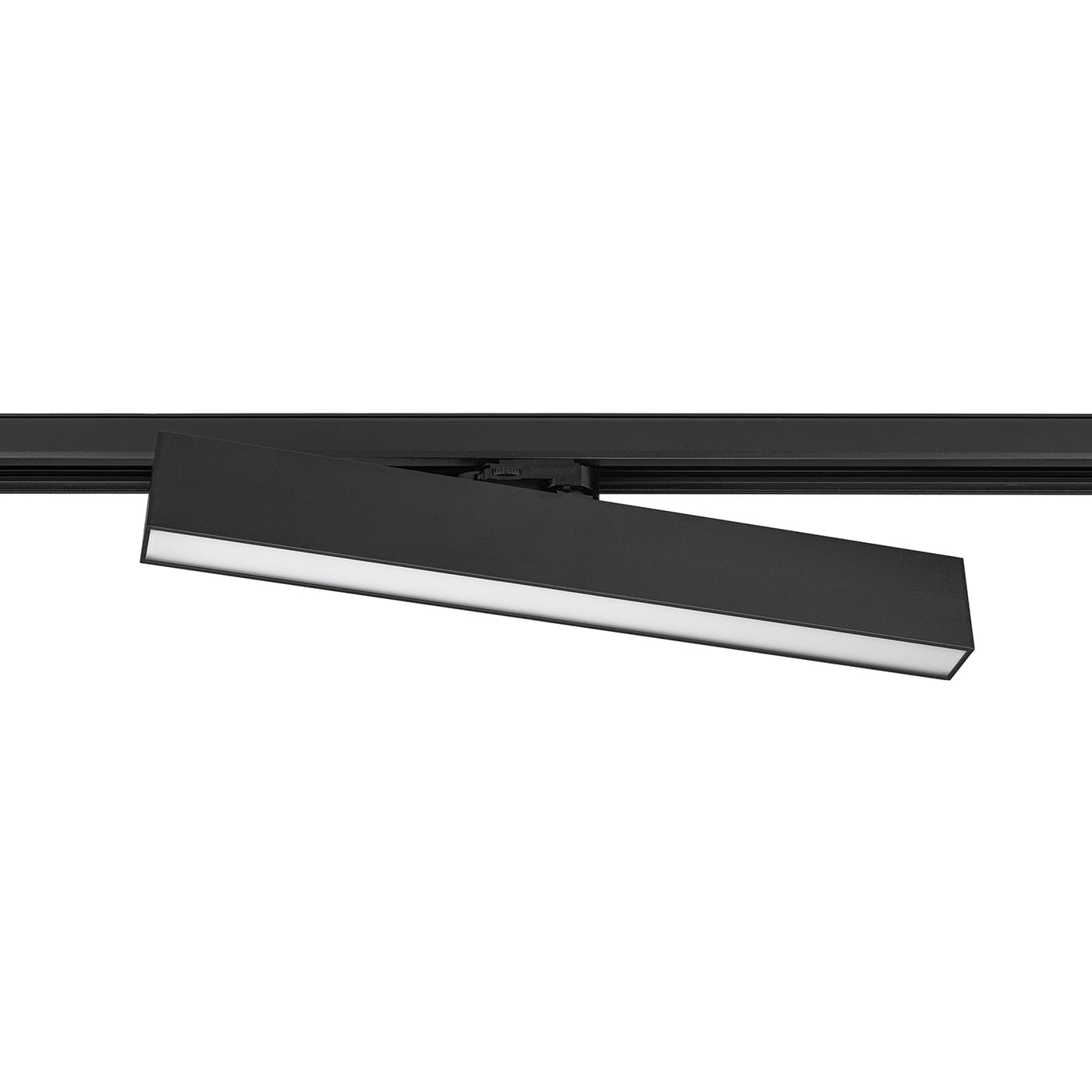 Lampa szynowa podłużna AXON 20W LED 45 cm czarna 3000K 3-fazowa