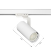 Oświetlenie szynowe białe 3x oprawa PIVOT + szynoprzewód 1,5 m 3 fazowy
