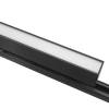 Lampa szynowa podłużna AXON 25W LED 60 cm czarna 3000K 3-fazowa