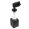 Lampa szynowa czarna sześcian PIVOT DICE 3 fazowa