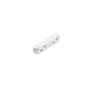 Łącznik liniowy elektryczny do szynoprzewodu magnetycznego biały