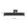 LED NEXTRACK LINE 36W 4000K czarny wymiary