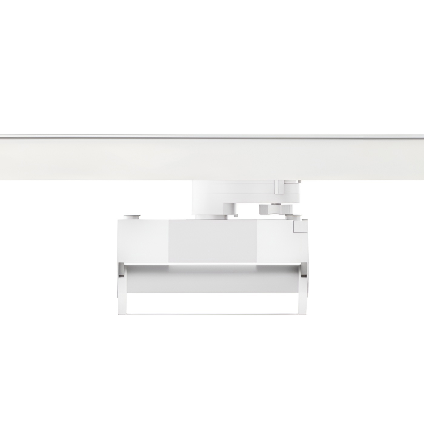 Lampa podłużna regulowana na szynoprzewód biała 12W LED 4000K NEXTRACK LINE 3 fazowa