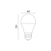 Żarówka LED GS 10,5W E27 3000K LED2B