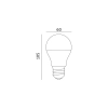 Żarówka LED GS 8,5W E27 6500K LED2B