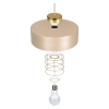 lampa wisząca beżowa