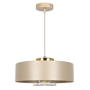 Lampa wisząca beżowa FLOREN 1xE27